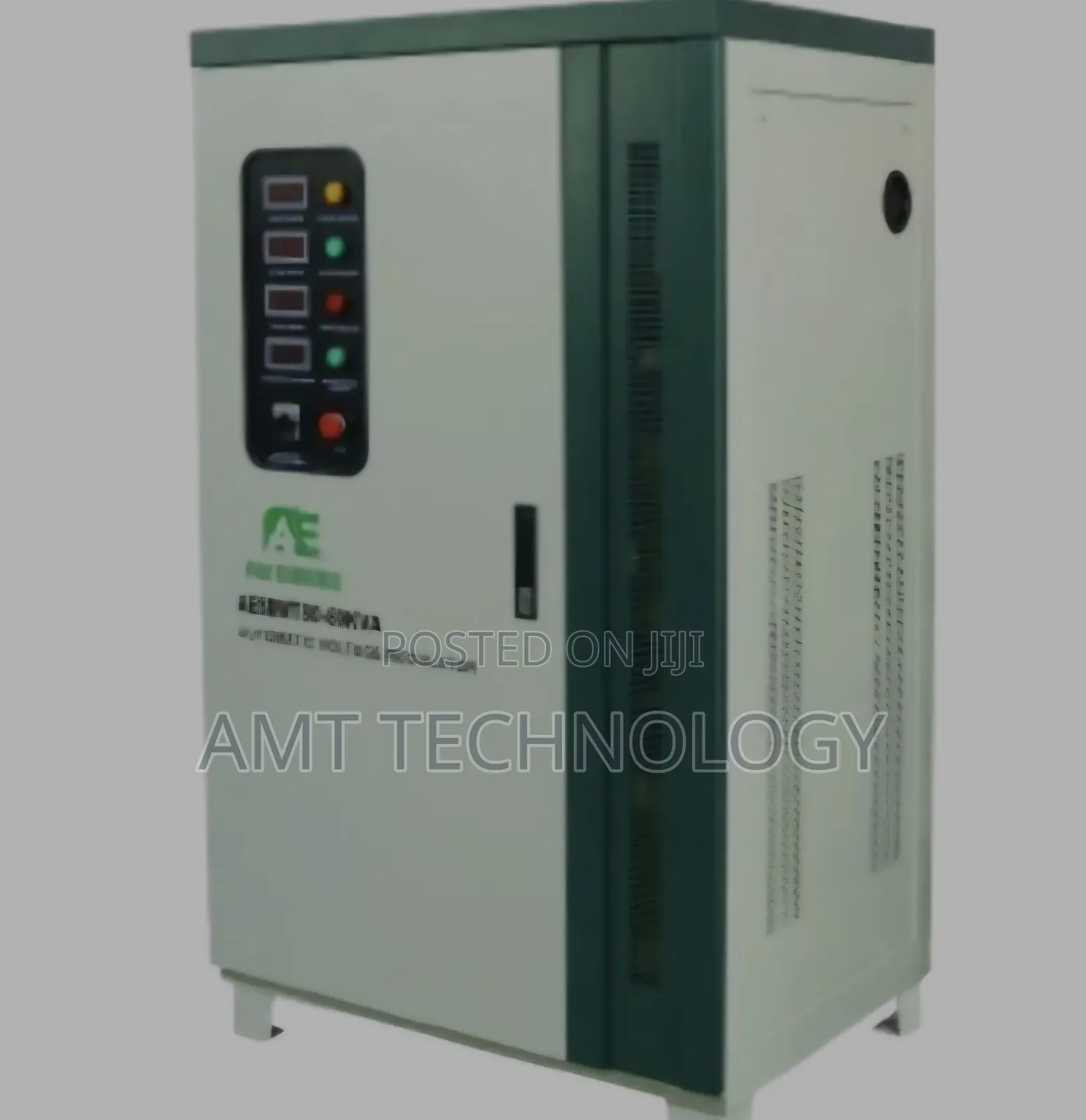 A E Dunamis 80KVA 3 Phase Servo Voltage Stabilizer (304v-456v)