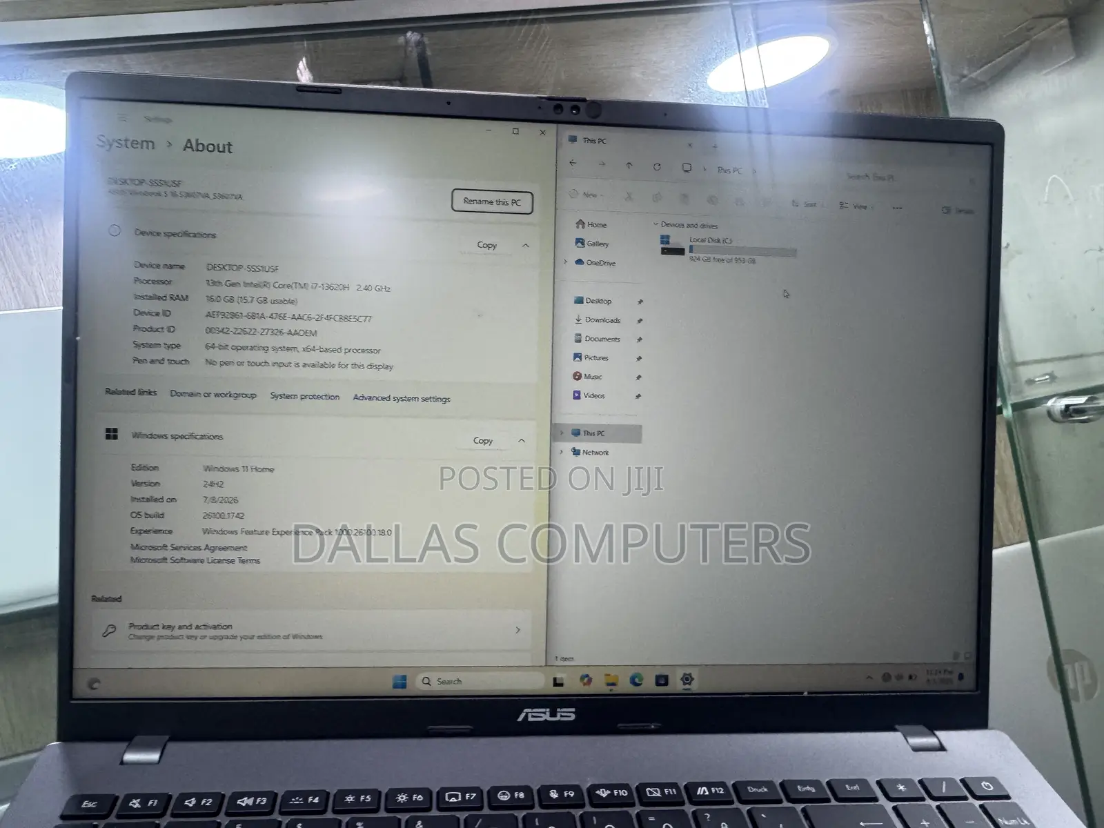 Laptop Asus Vivobook S 16 16GB Intel Core i7 SSD 1T