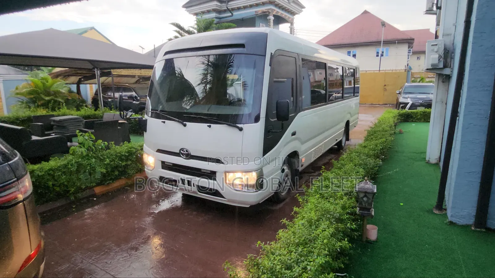 VIP Bulletproof Toyota Coaster Bus for Rent