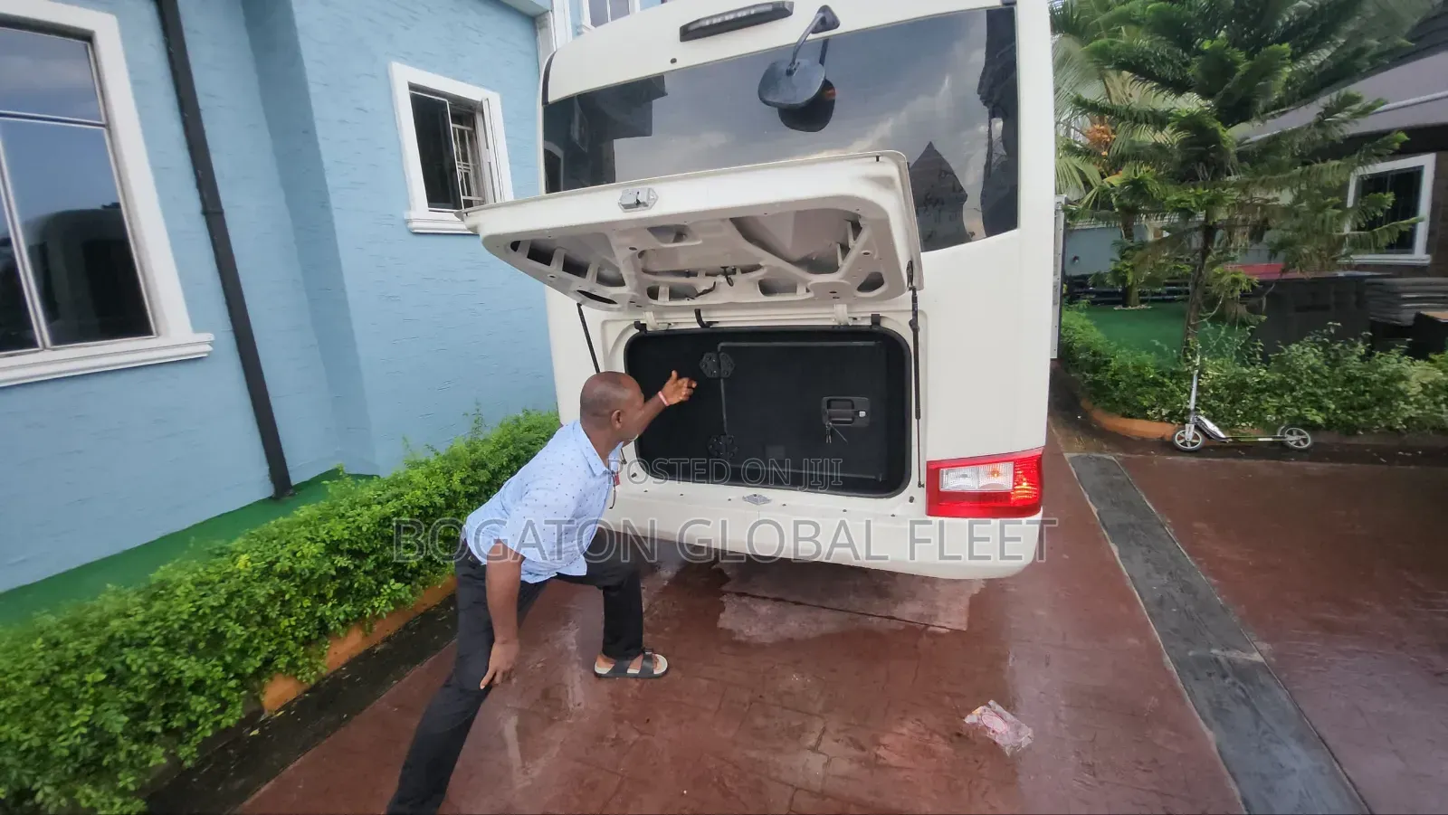 VIP Bulletproof Toyota Coaster Bus for Rent
