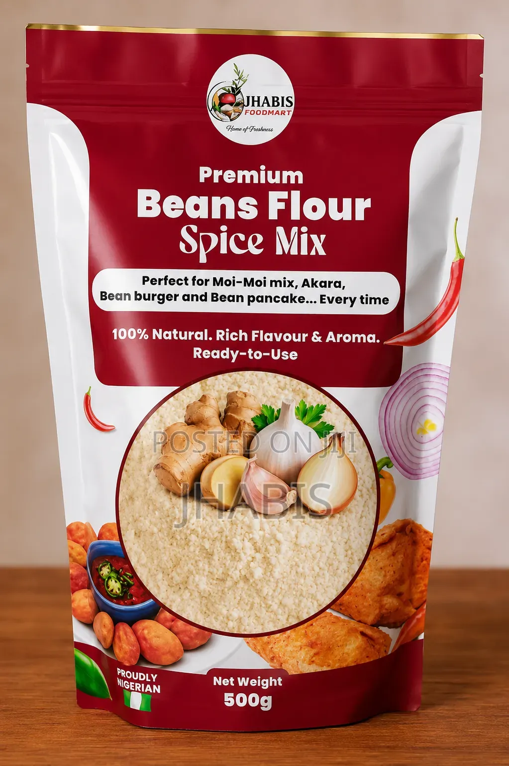 Beans Flour Spices Mix