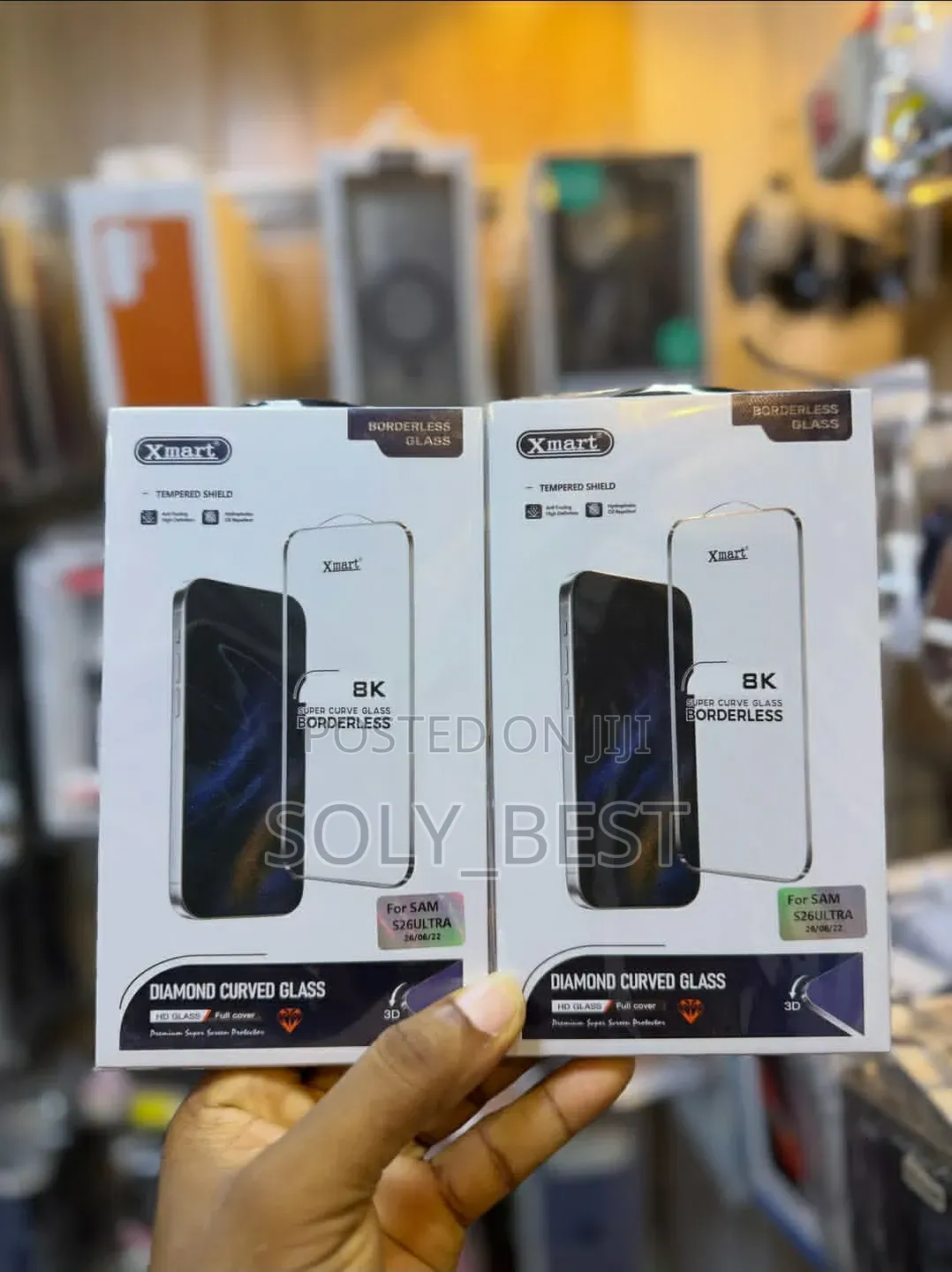 iPhone 17pro Max,17pro, S26ultra, S25ultra Xmart Glass