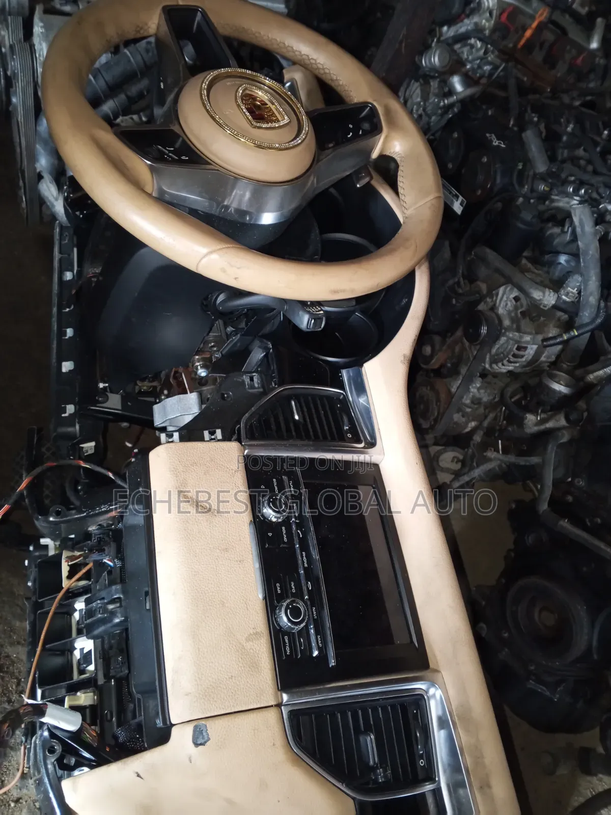 Complete Dashboard With Steering Wheel for Porsche Macan. 2015 Model