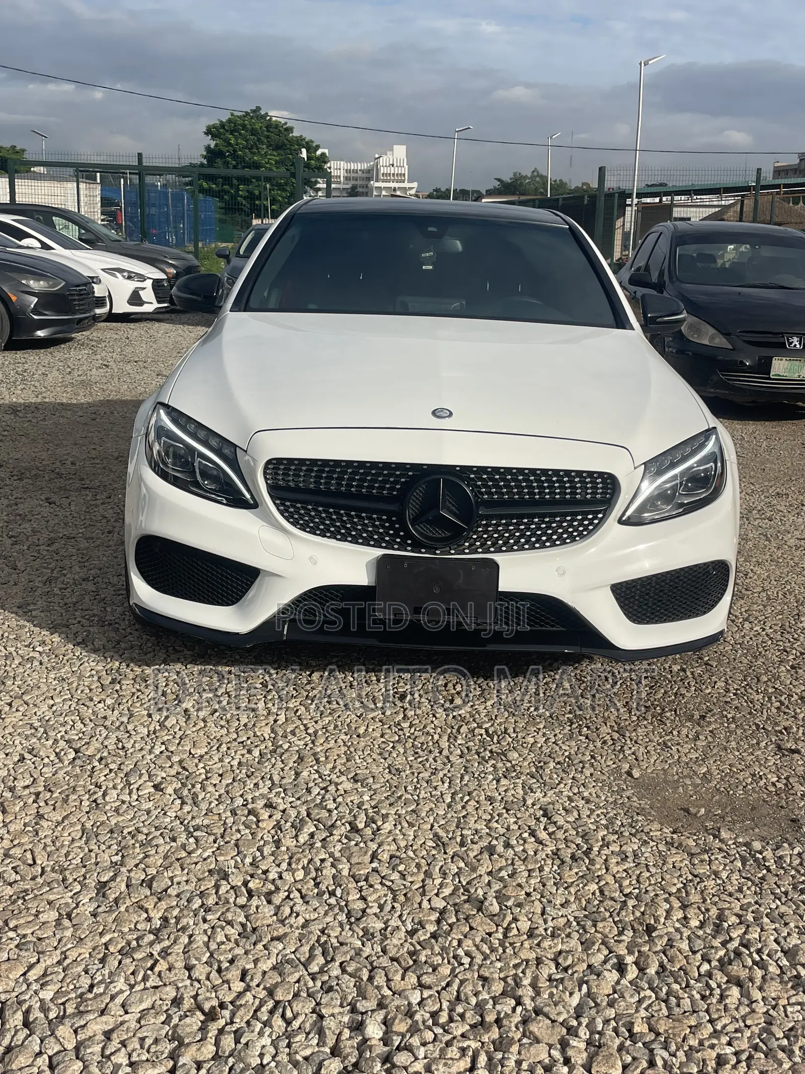 Mercedes-Benz C43 4Matic Cabriolet AWD (3.0L V6 9AM) 2017 White