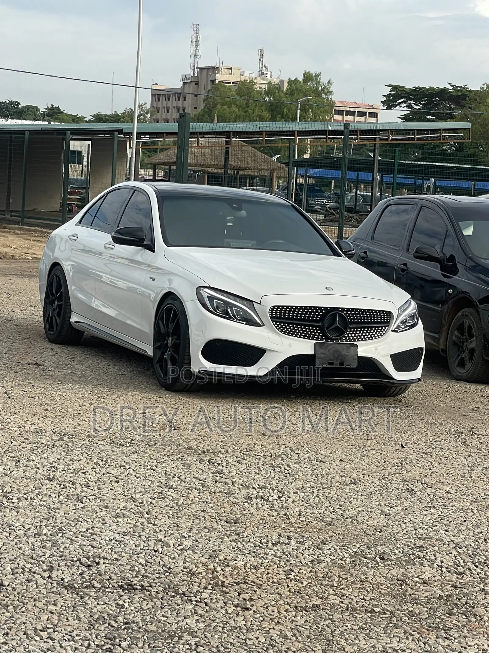 Mercedes-Benz C43 4Matic Cabriolet AWD (3.0L V6 9AM) 2017 White