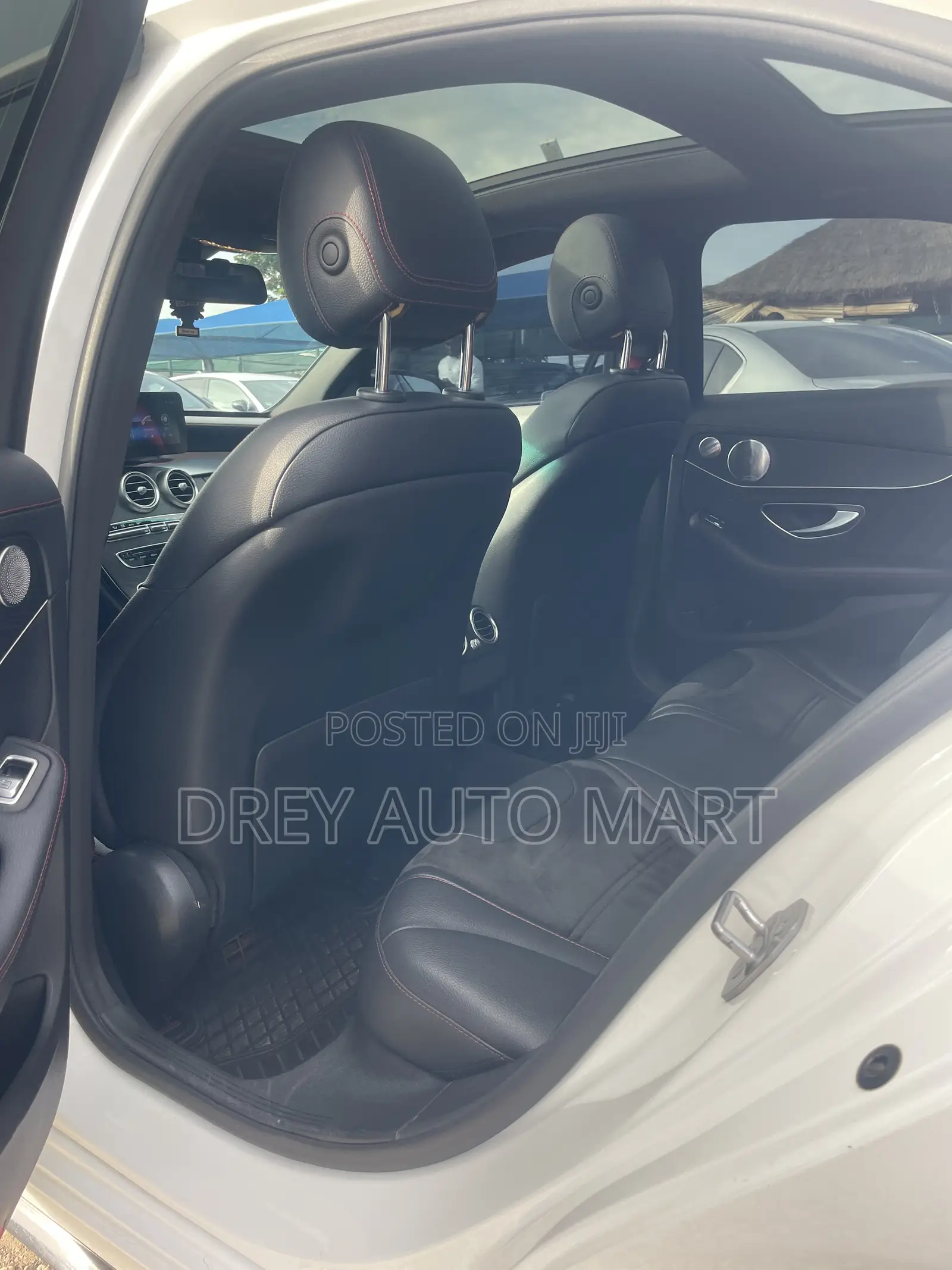 Mercedes-Benz C43 4Matic Cabriolet AWD (3.0L V6 9AM) 2017 White