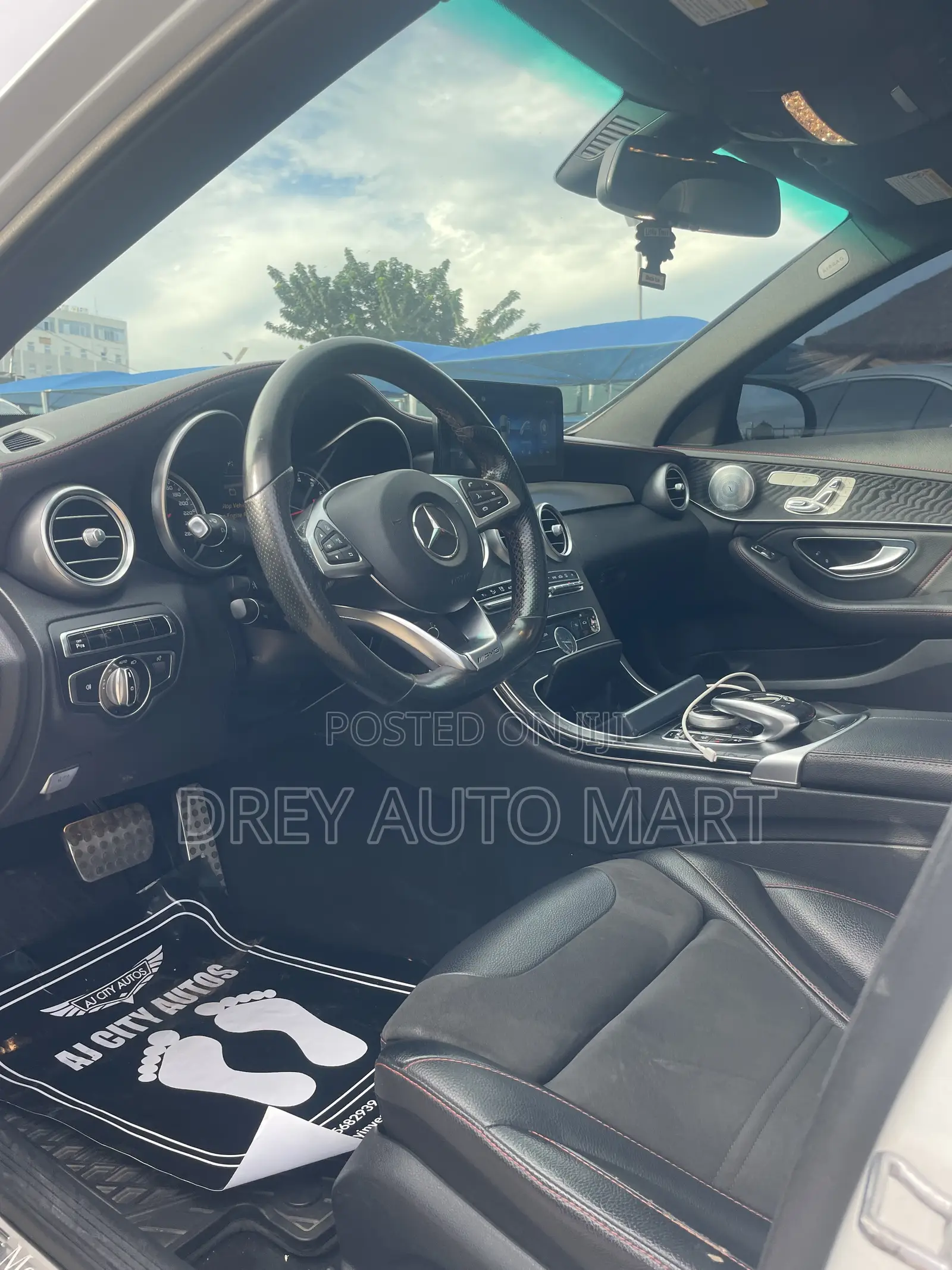 Mercedes-Benz C43 4Matic Cabriolet AWD (3.0L V6 9AM) 2017 White