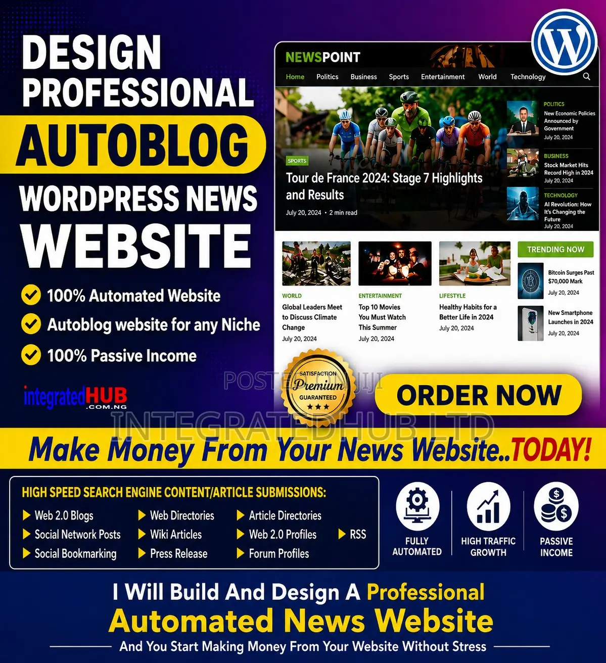 Start Making Money With Autoblog News Website Today