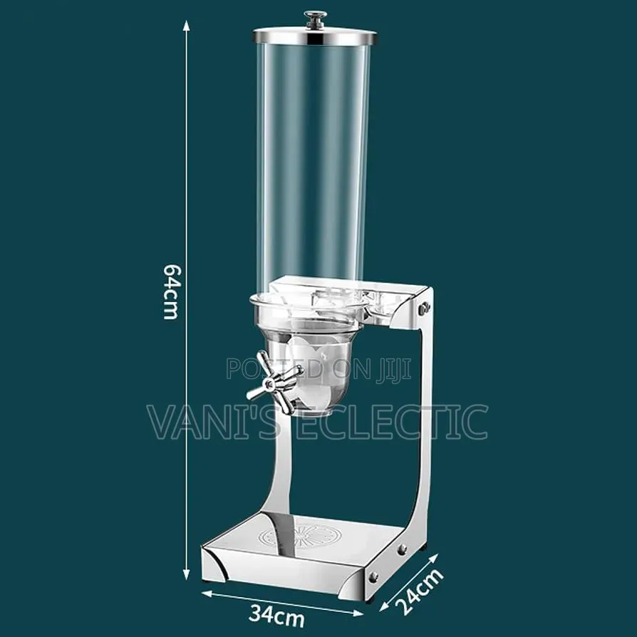 3.5L Commercial Canister Dry Food/Cereal Dispenser