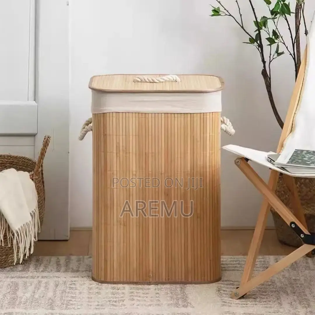 Bamboo Laundry Hamper