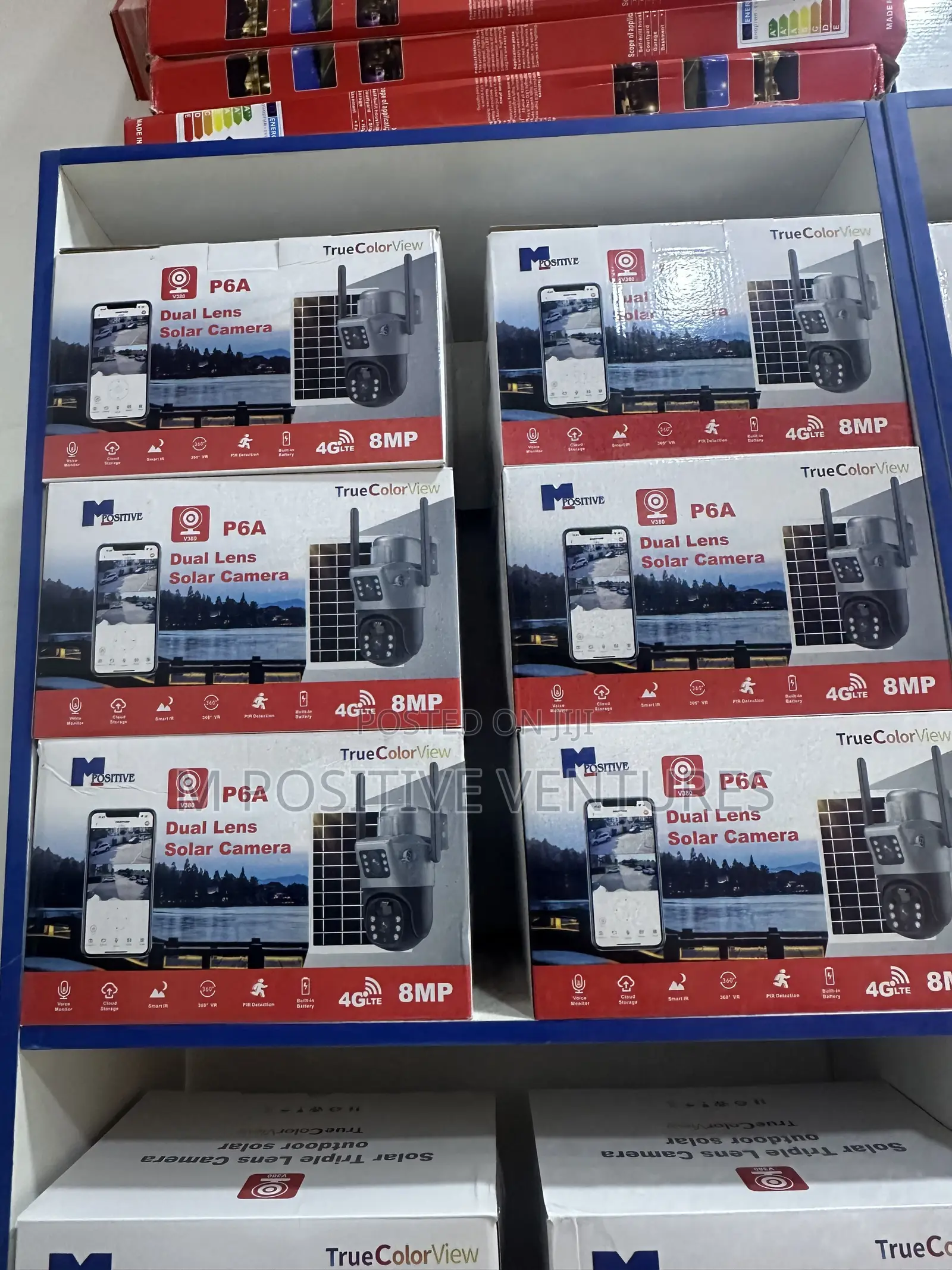 P6A V380 Dual Lens PTZ Camera