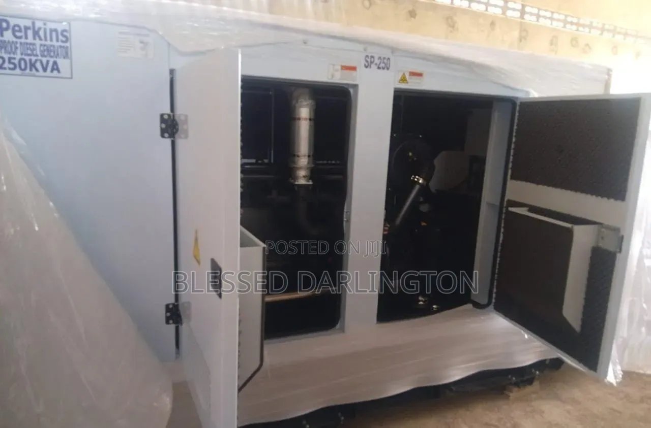 250kva Perkins Soundproof Diesel Generator