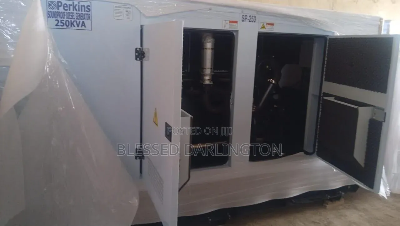 250kva Super Silent Perkins Soundproof Diesel Generator