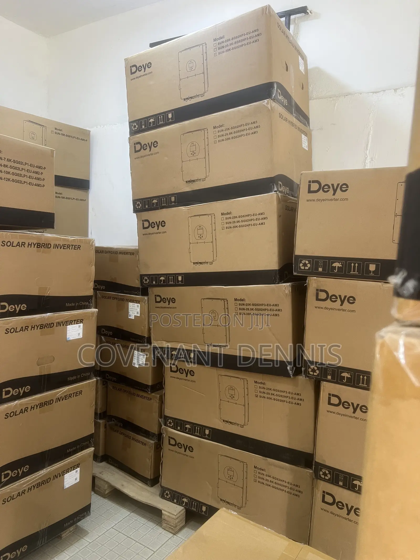 Deye 20kva 3phase High Voltage Hybrid Inverter