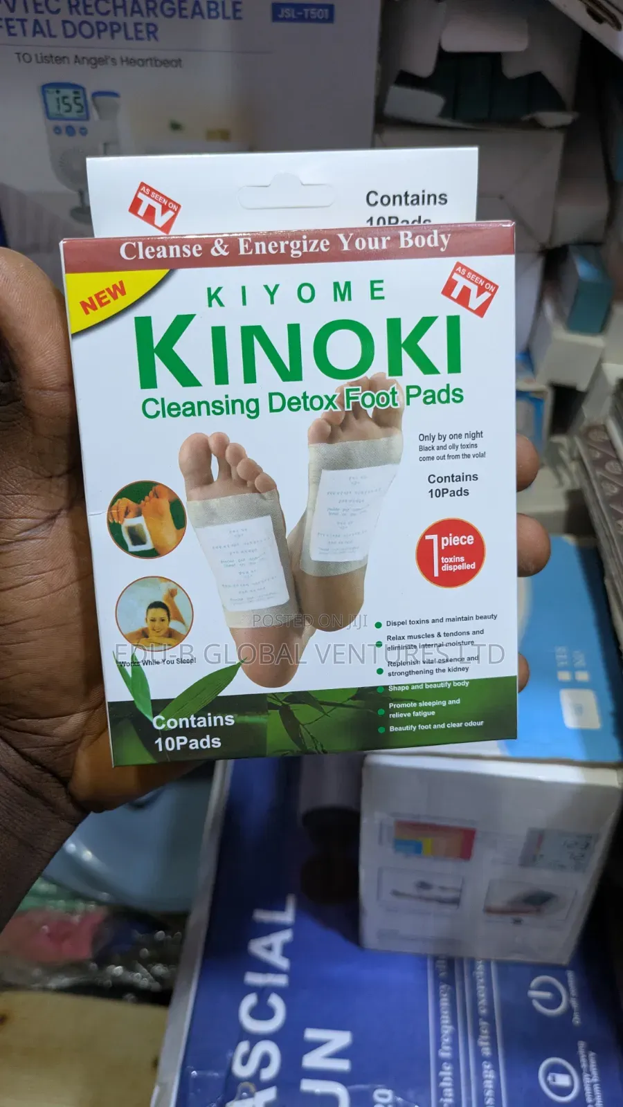 Kiyome Kinoki Cleansing Detox Foot Pads
