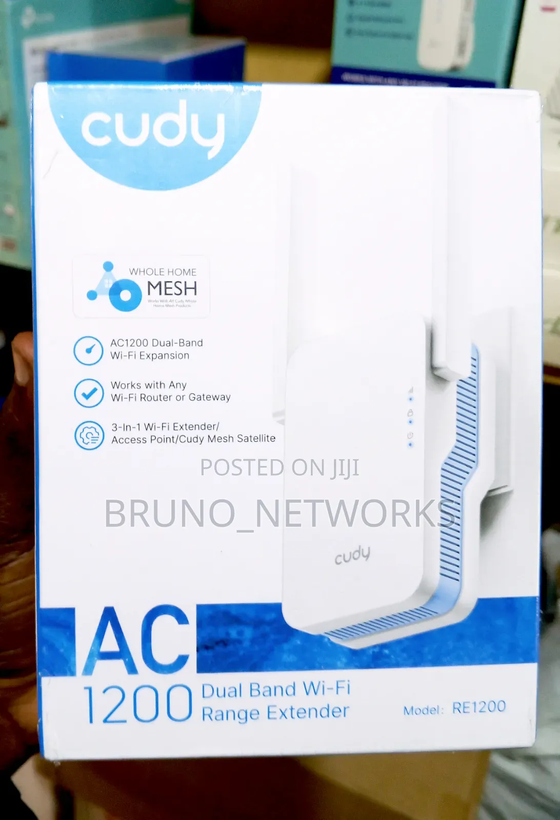 Cudy AC1200 Dual Band Wifi Range Extender