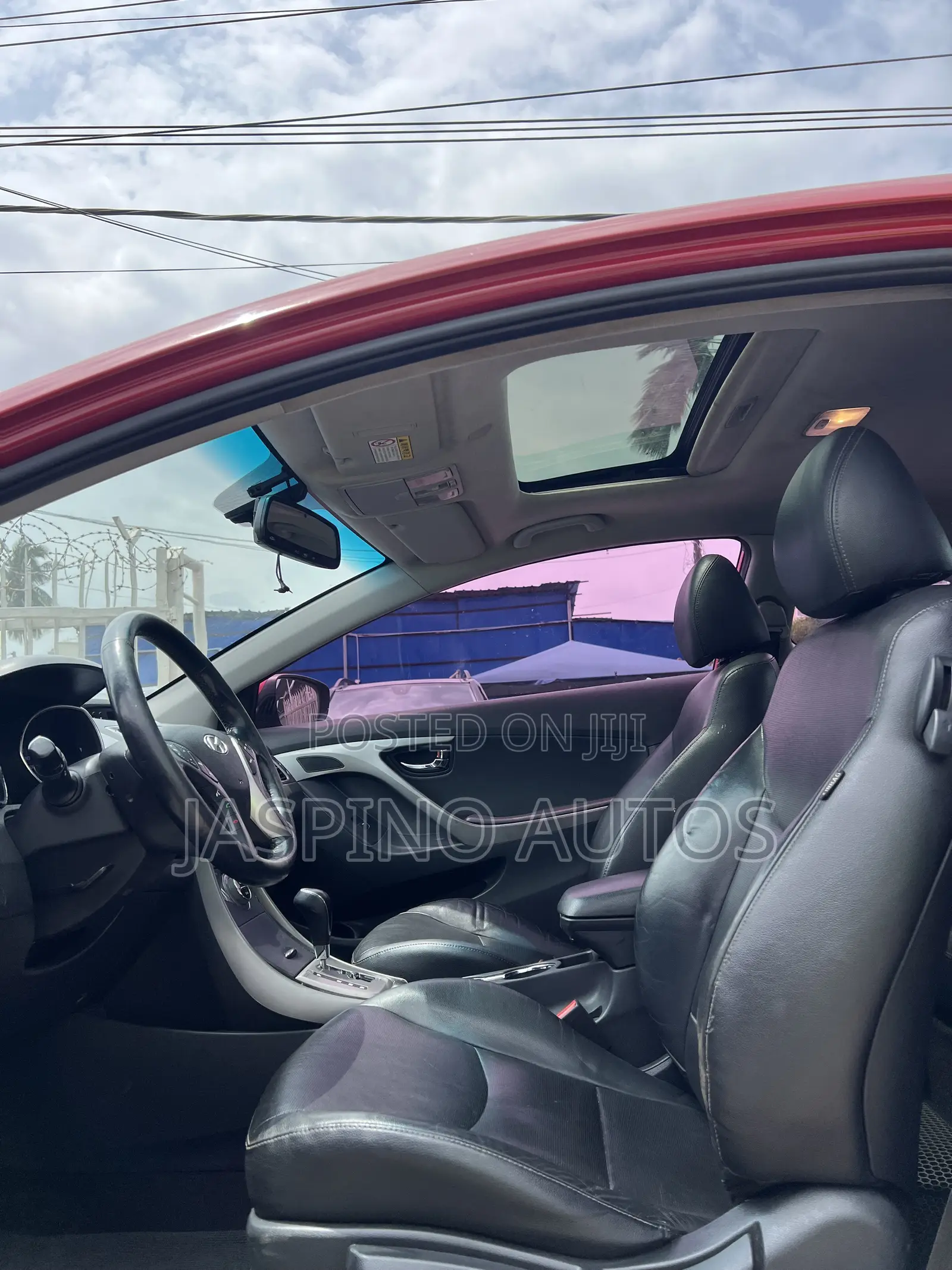 Hyundai Elantra 2013 Red
