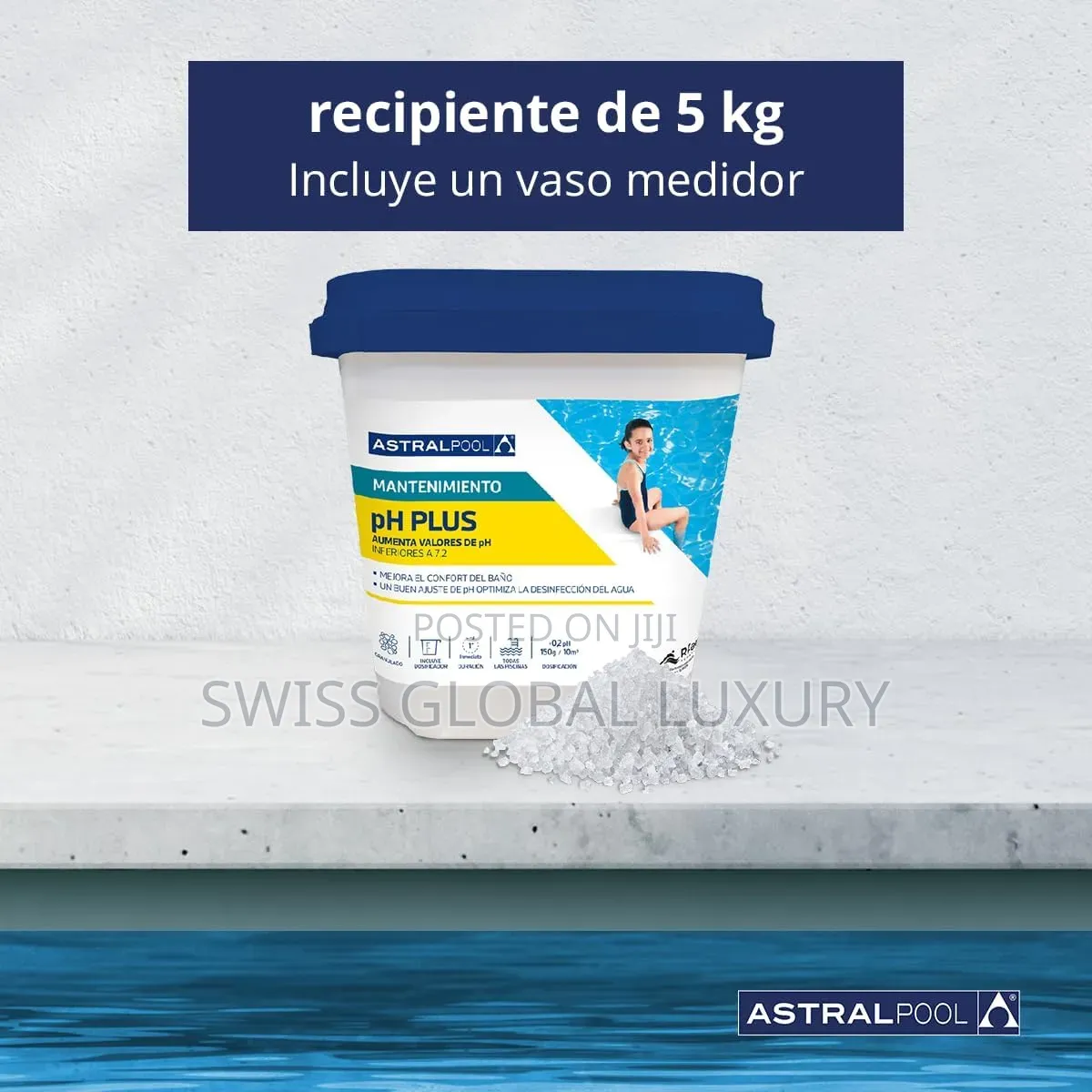 5kg Astralpool PH Plus Granules for Swimming Pool Water Treatment