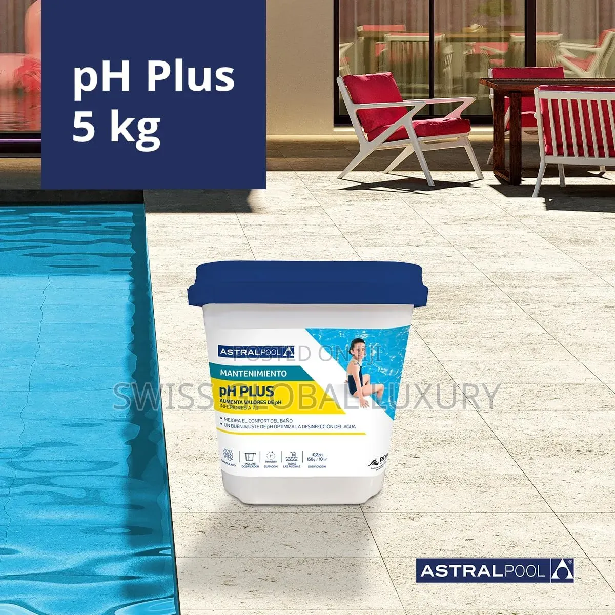 5kg Astralpool PH Plus Granules for Swimming Pool Water Treatment