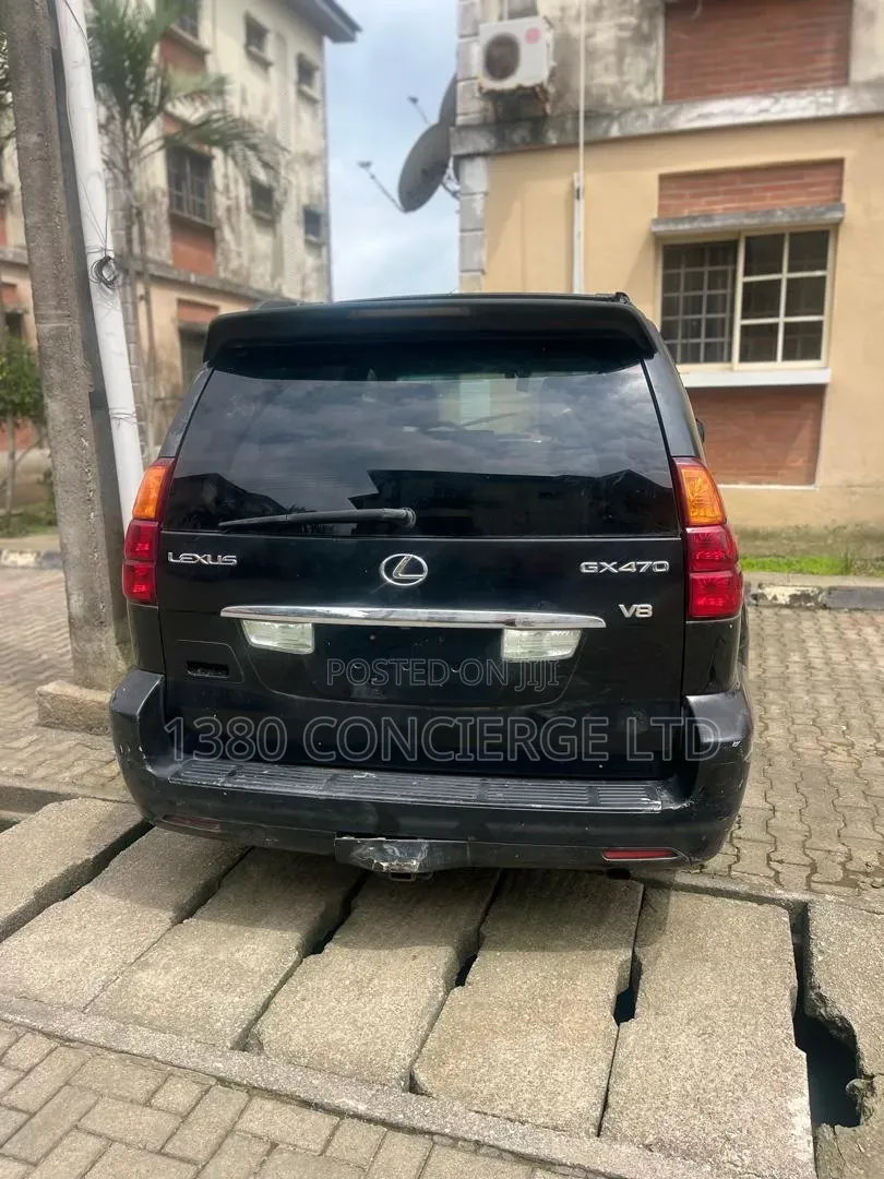 Lexus GX 470 Sport Utility 2005 Black