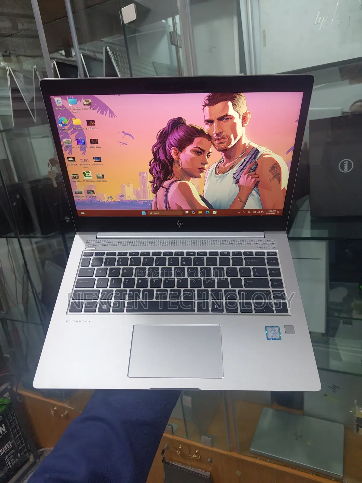 Laptop HP EliteBook 1040 G4 8GB Intel Core i5 SSD 256GB