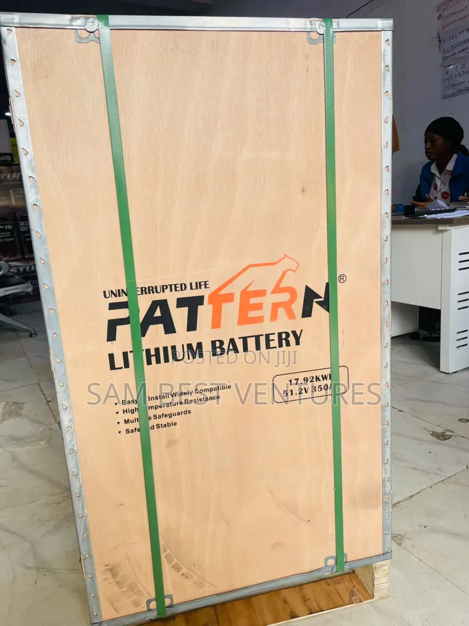 17.5kwh 51.2v Pattan Solar Lithium Batteries