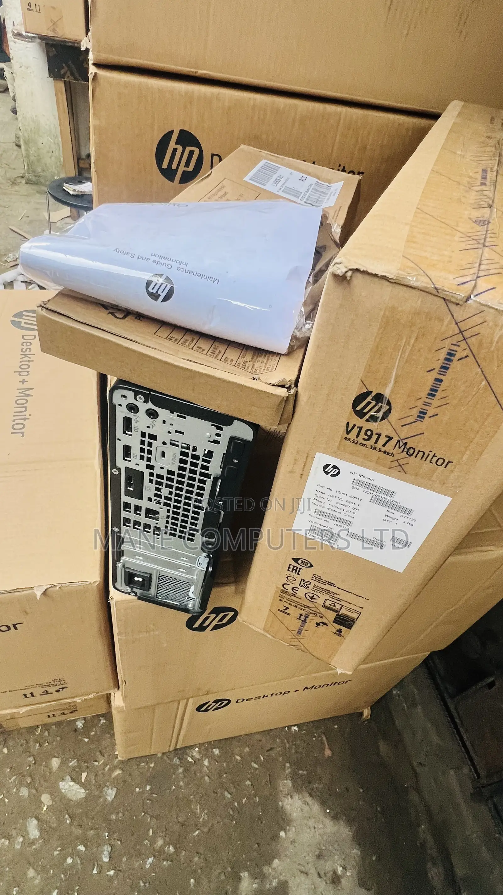 New Desktop Computer HP ProDesk 600 G3 8GB Intel Core i5 SSD 256GB