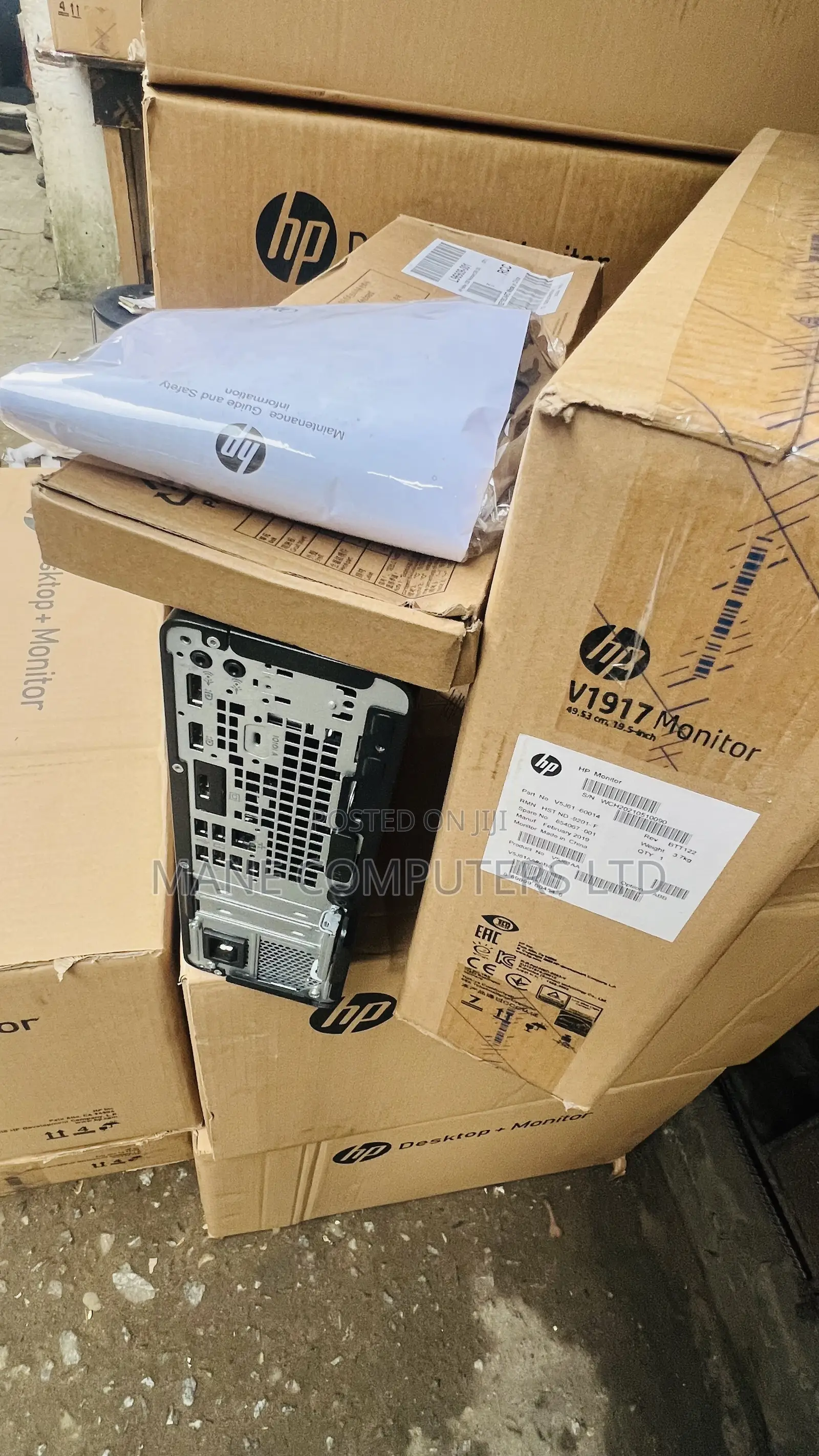 New Desktop Computer HP ProDesk 600 G3 8GB Intel Core i5 SSD 256GB