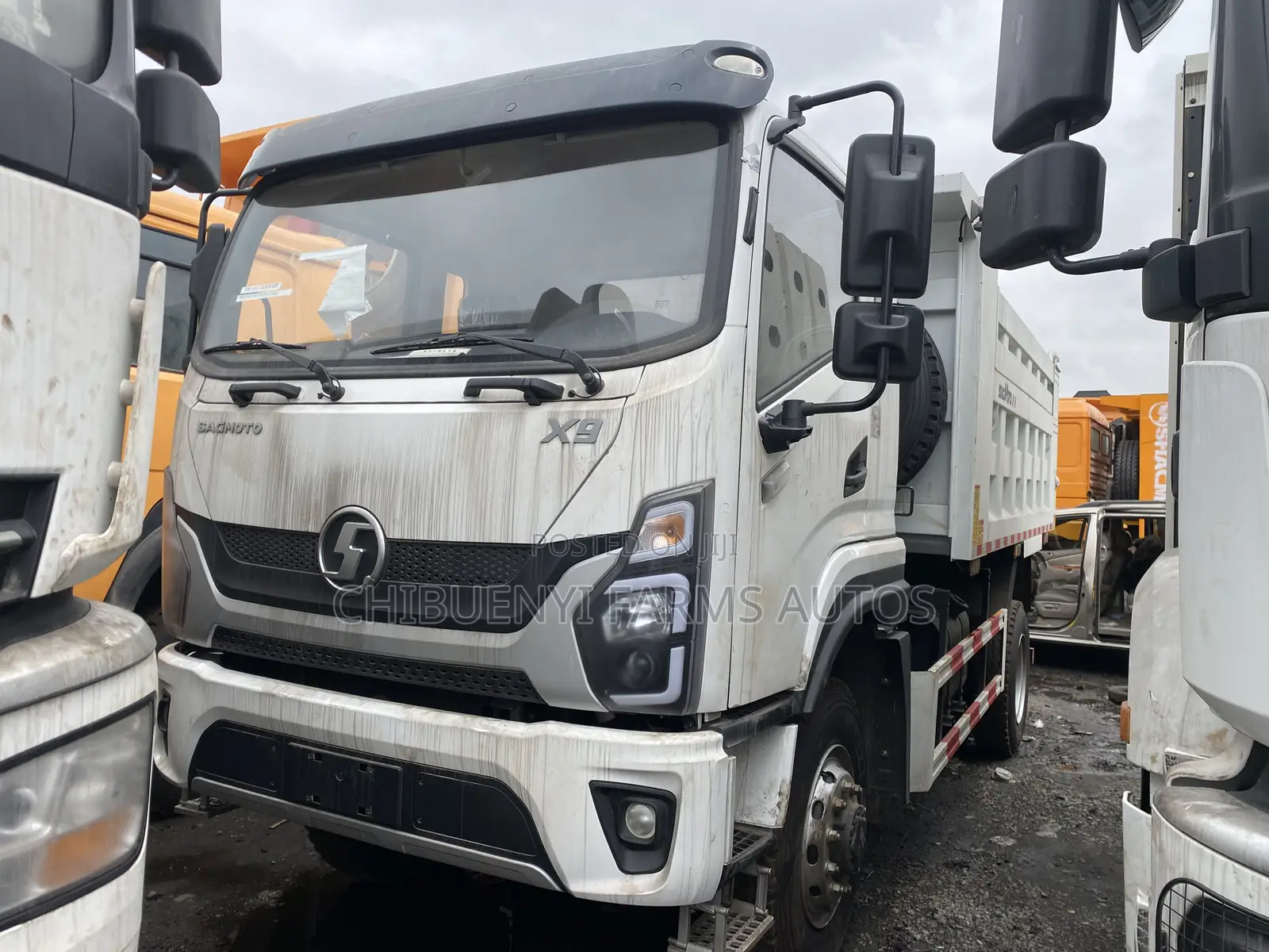 SAGMOTO X9 Mini-Tipper 6tyres (18-Tons)