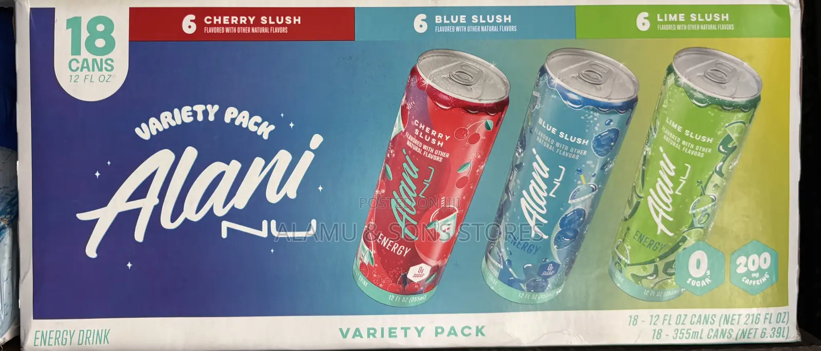 Alani Nu Energy Drink Variety Pack