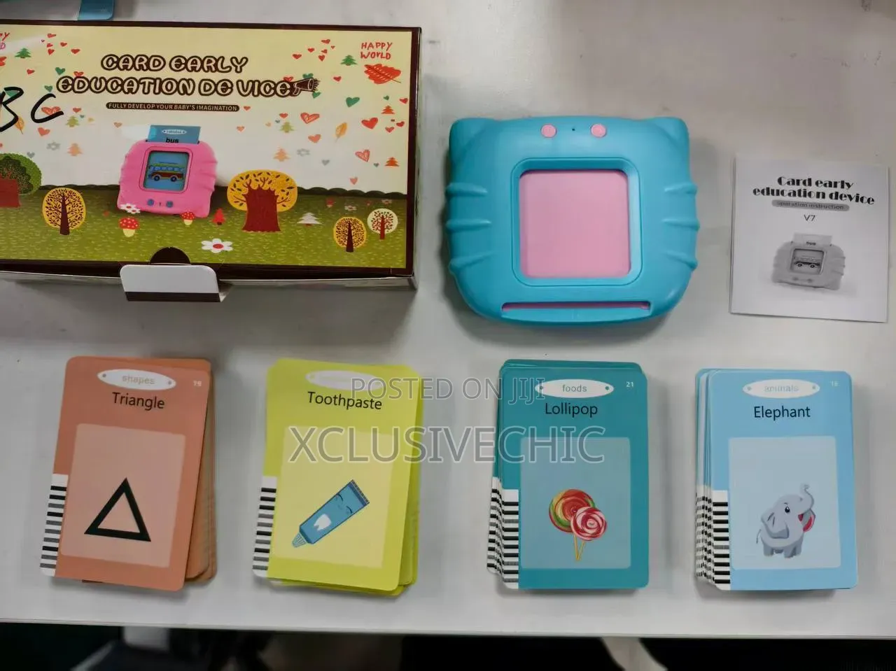 12-Inch Writing Pad + Magic Copybook (4 in 1 Ebook) + Flashcard.