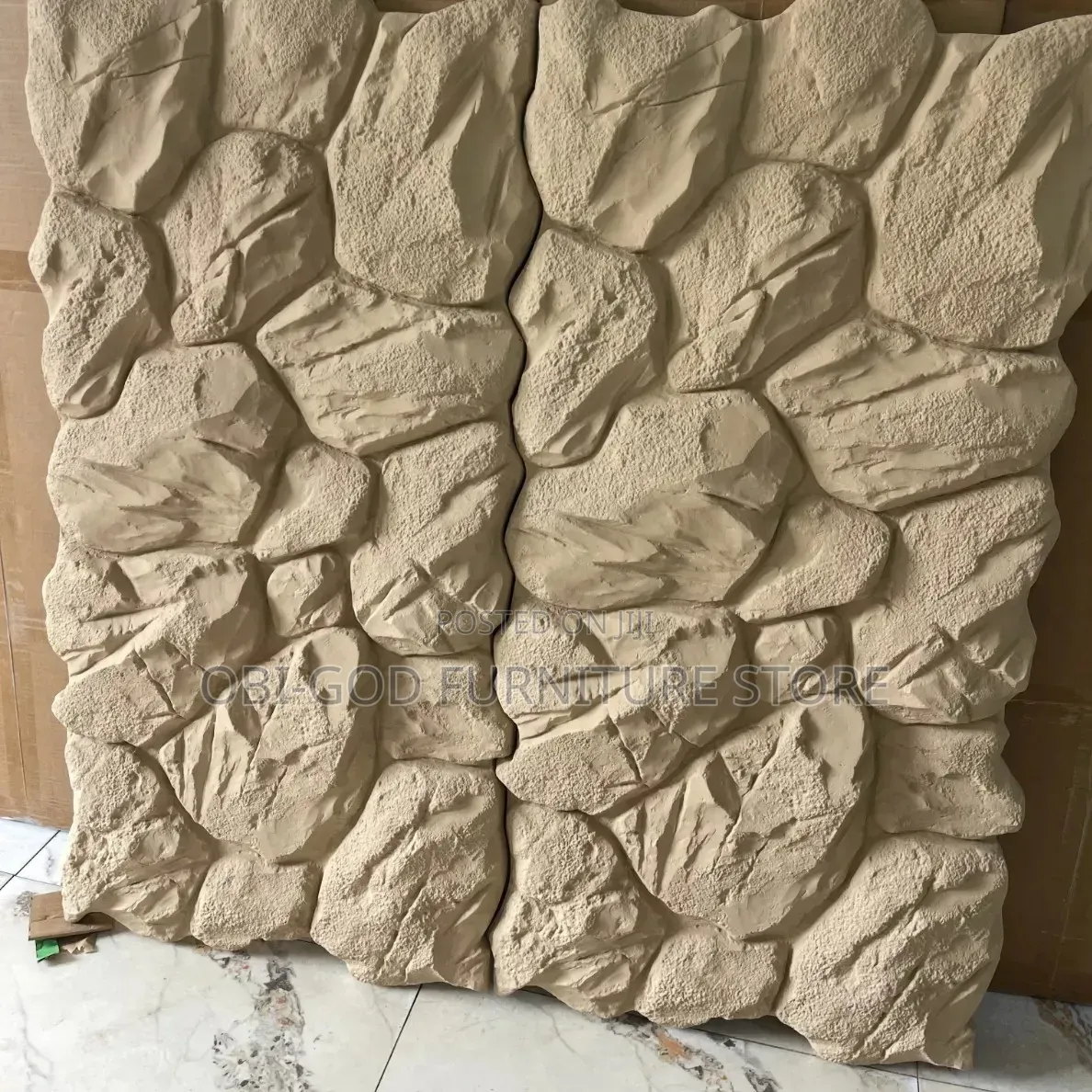 Pebble 60mm Pu Stone Wall Decor