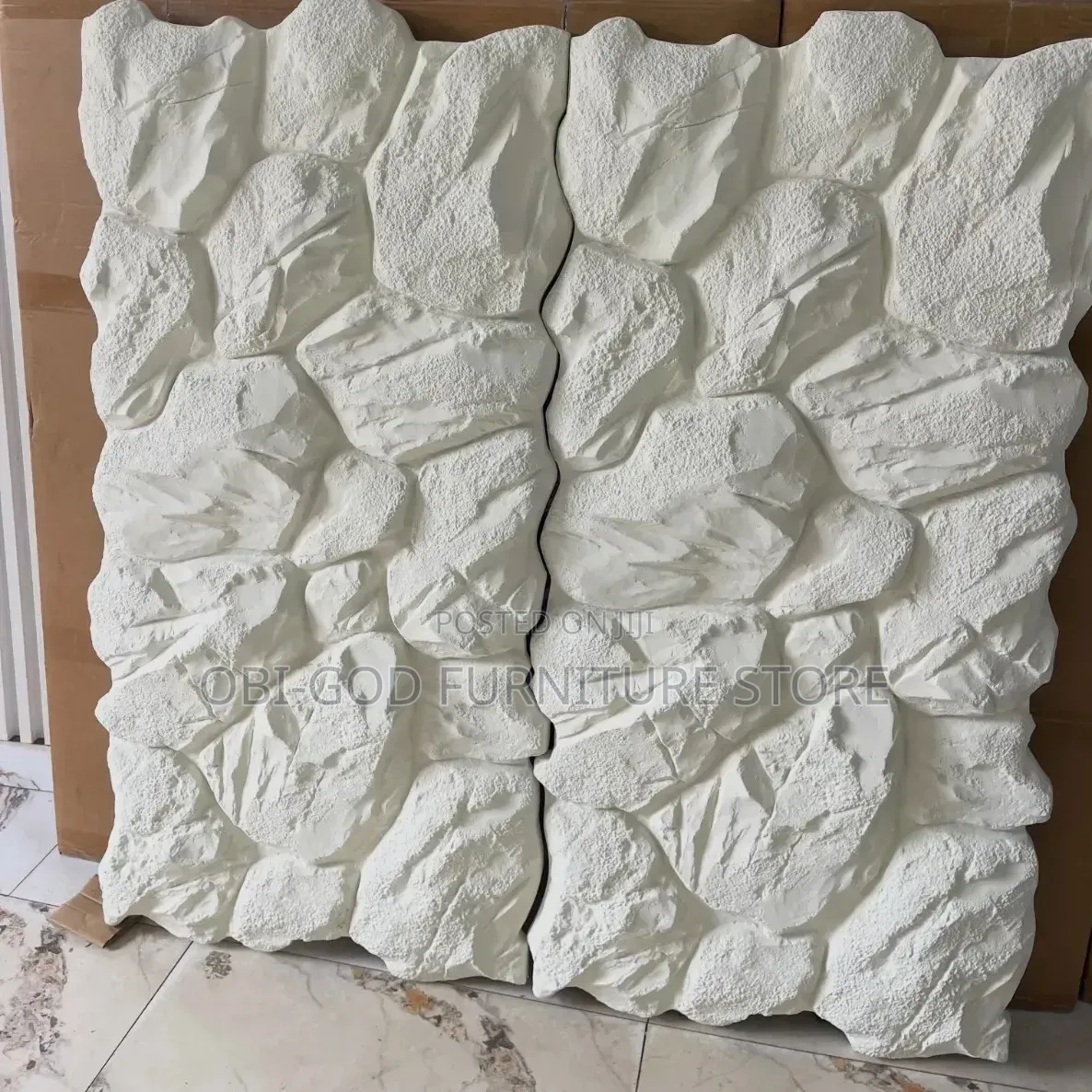 Pebble 60mm Pu Stone Wall Decor