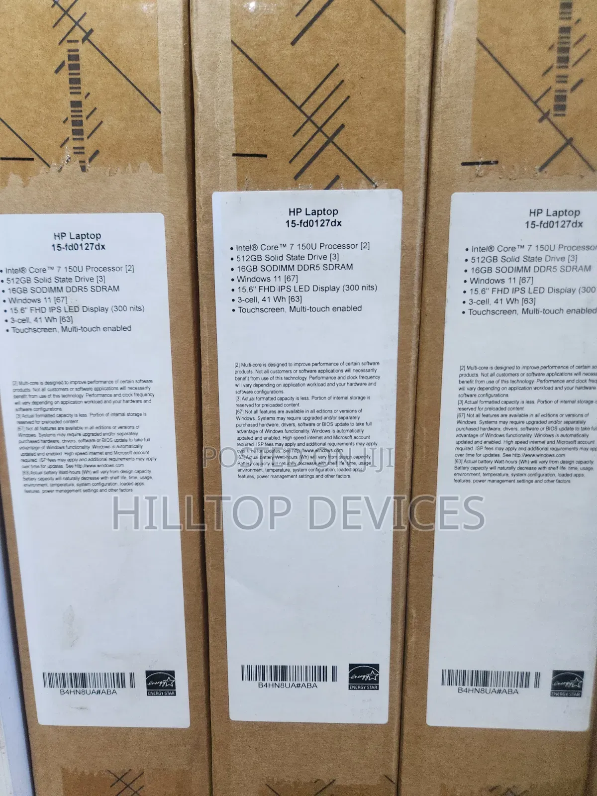 New Laptop HP 15 16GB Intel Core 7 SSD 32GB