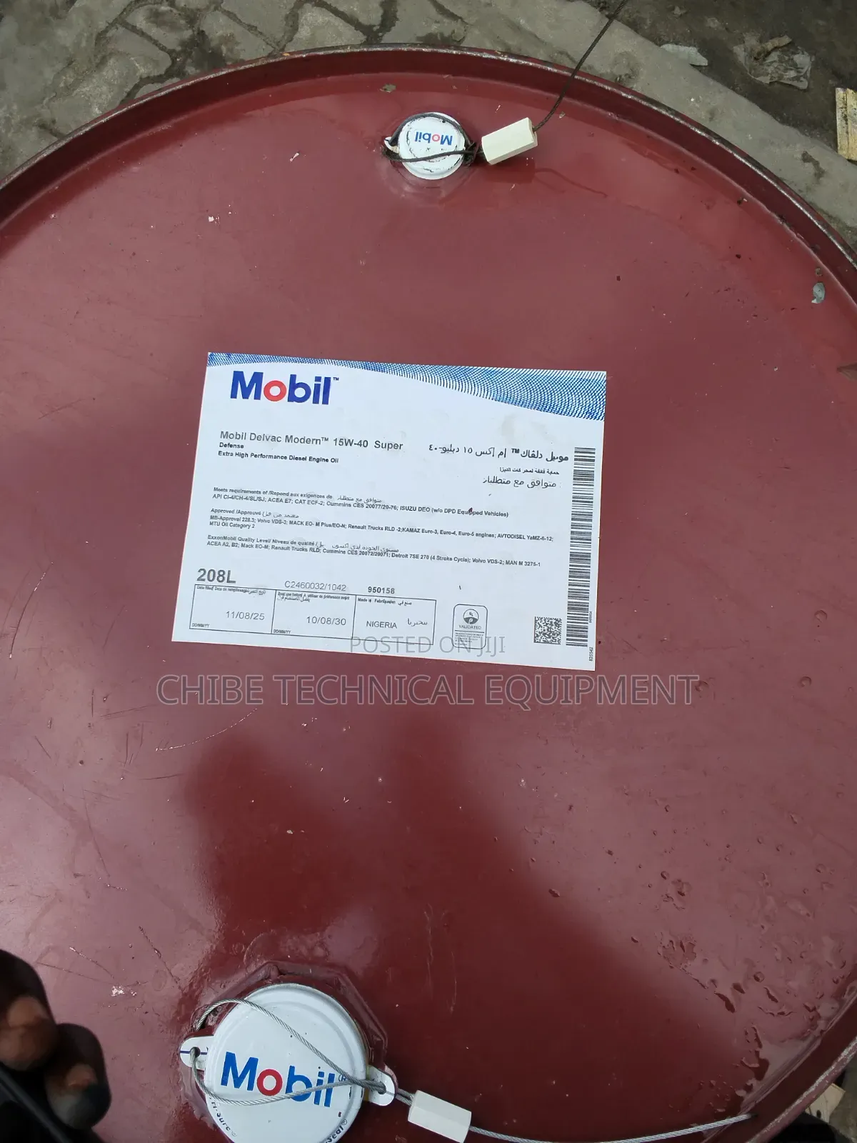 Mobil Delvac Modern 15w-40 Super Defense Diesel Engine Oil
