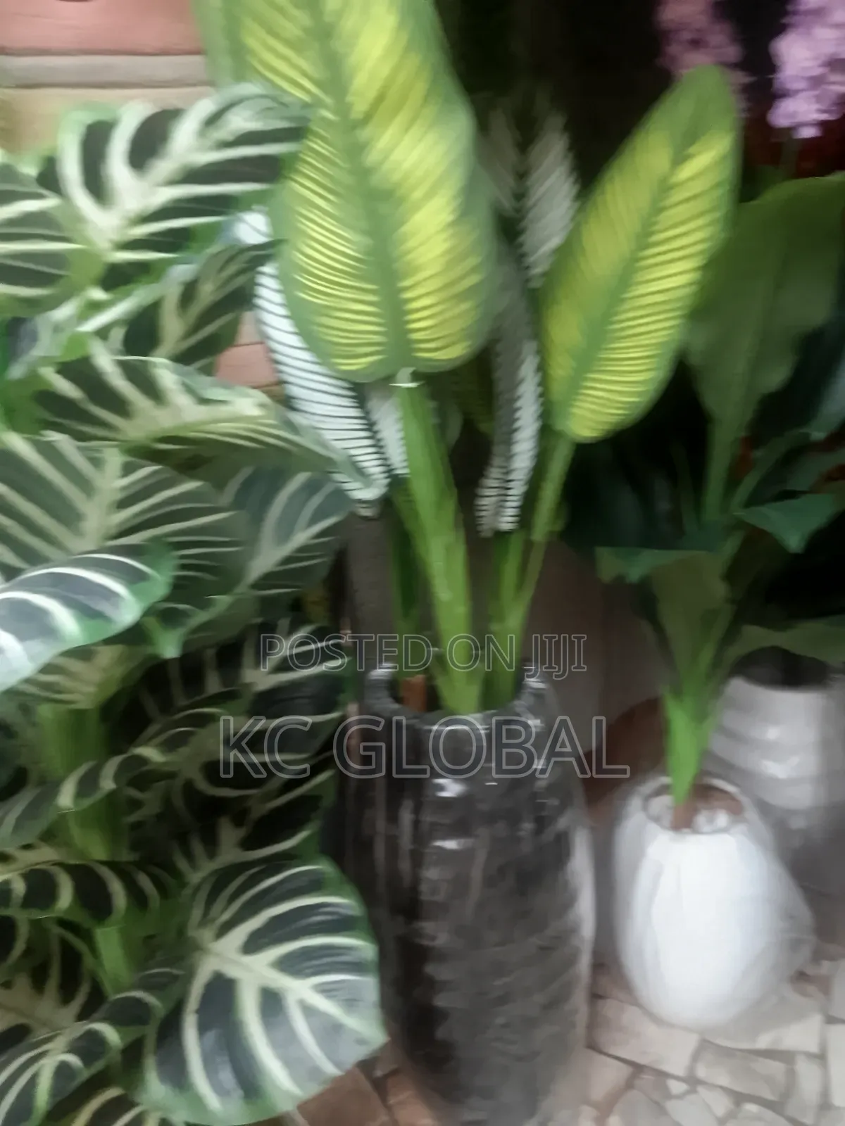 Artificial Flower and Vase for Outdoor and Indoor