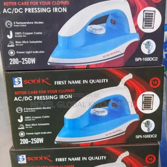 Sonik 200-250w Solar Electric Iron