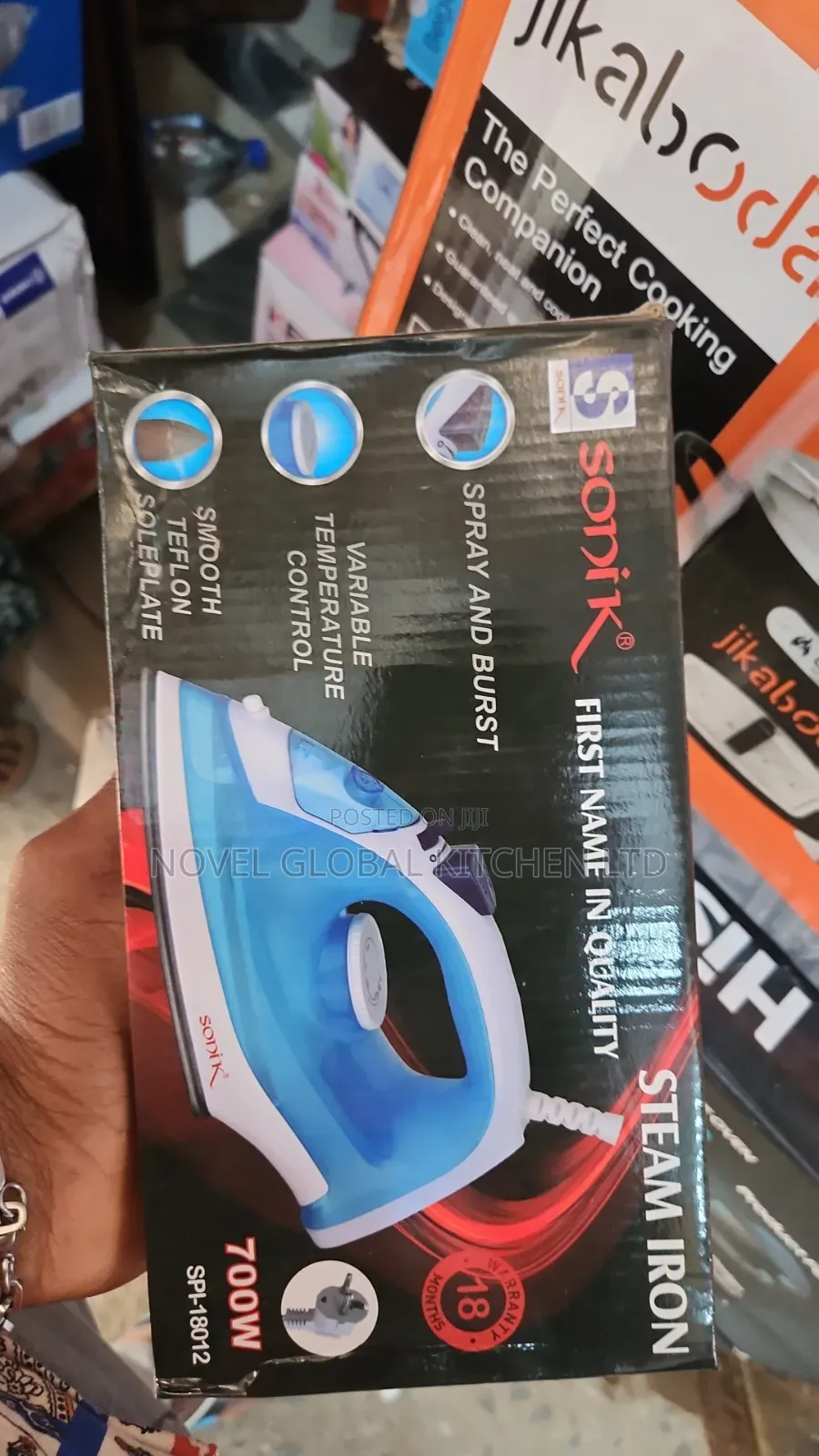 Inverter Sonik Steam Iron 700w