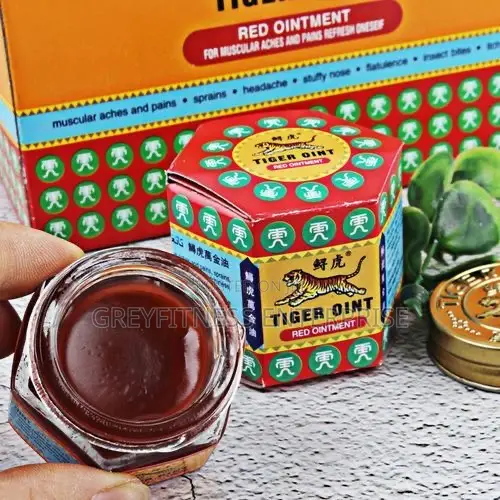 Red and White Chinese Massage Tiger Balm