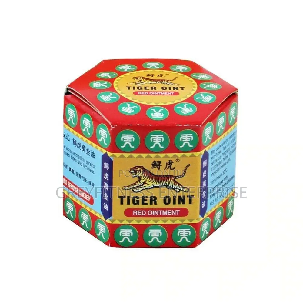 Red and White Chinese Massage Tiger Balm