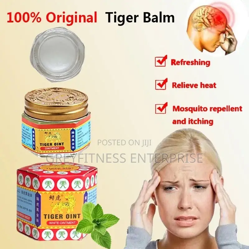 Red and White Chinese Massage Tiger Balm