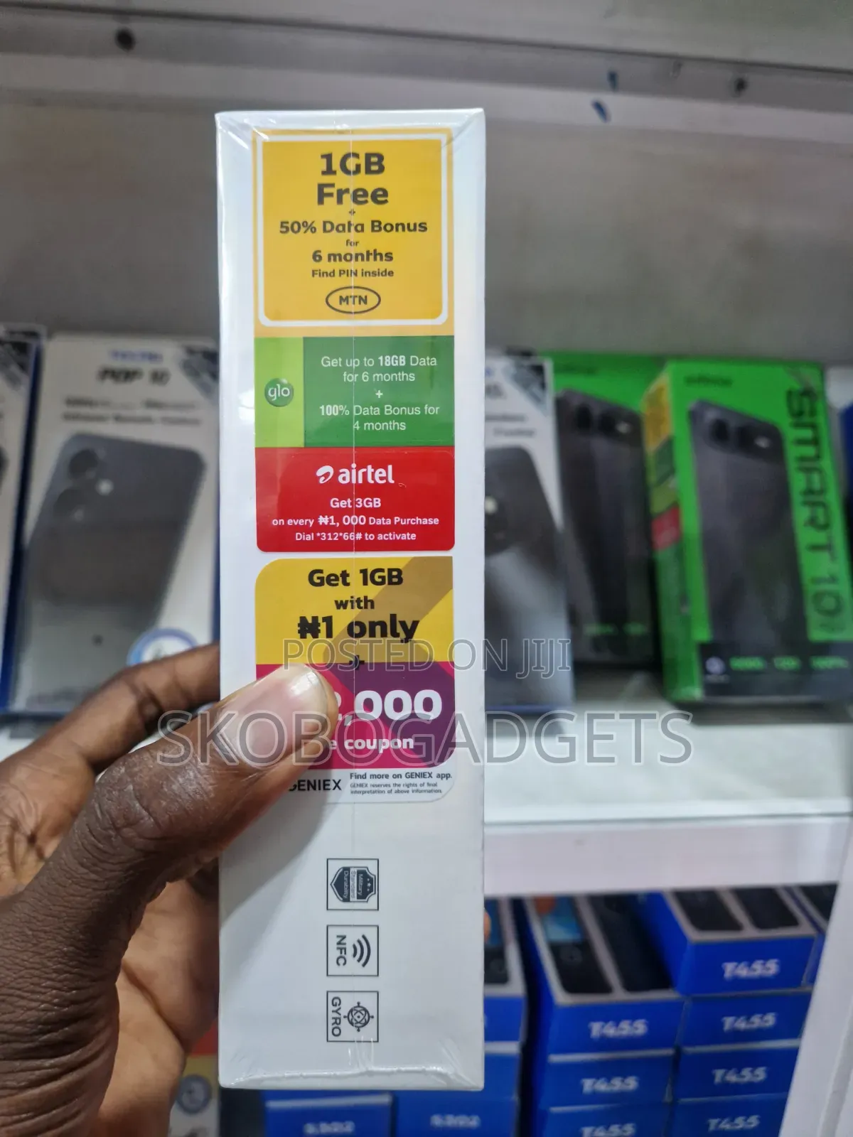 New Infinix Hot 70 128 GB Black