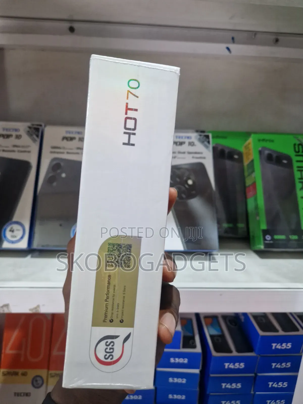 New Infinix Hot 70 128 GB Black