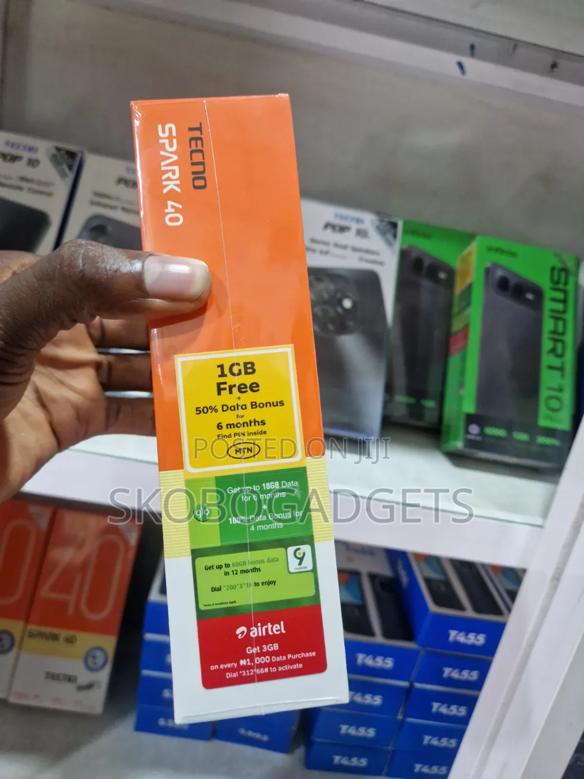 New Tecno Spark 40 128 GB Black