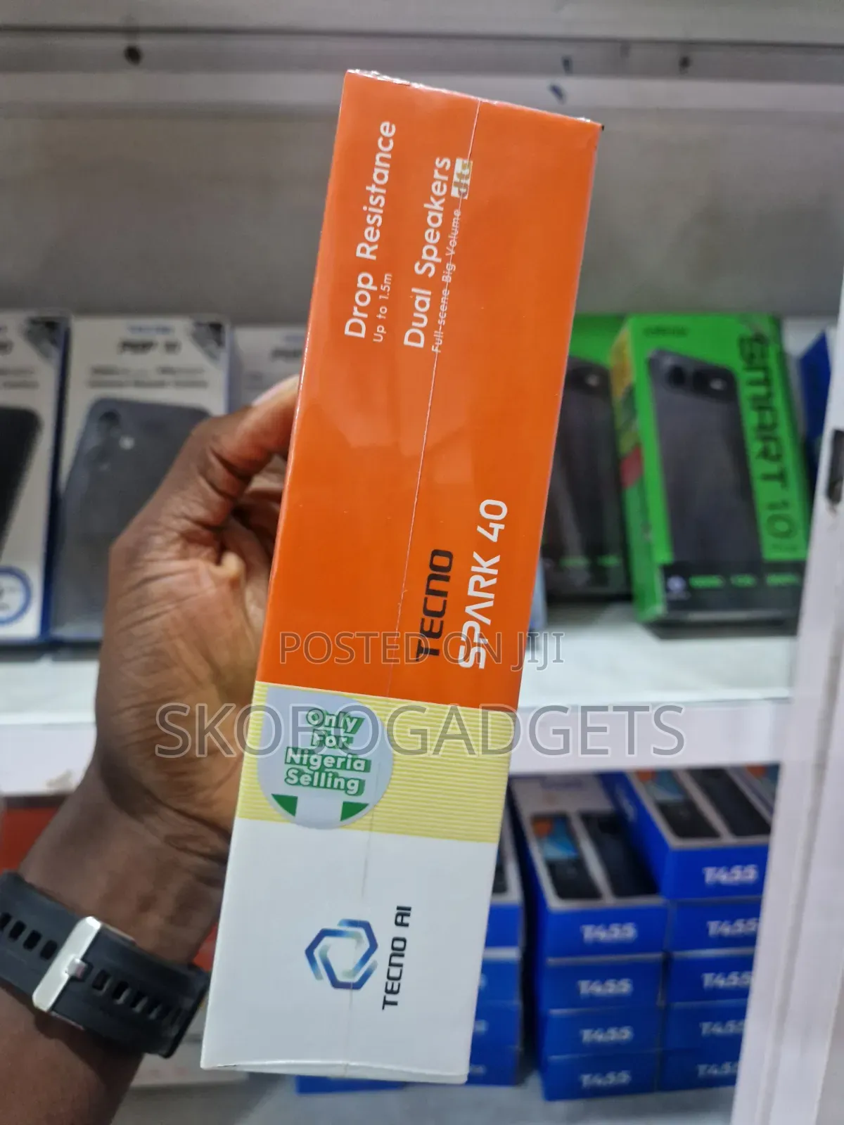 New Tecno Spark 40 128 GB Black