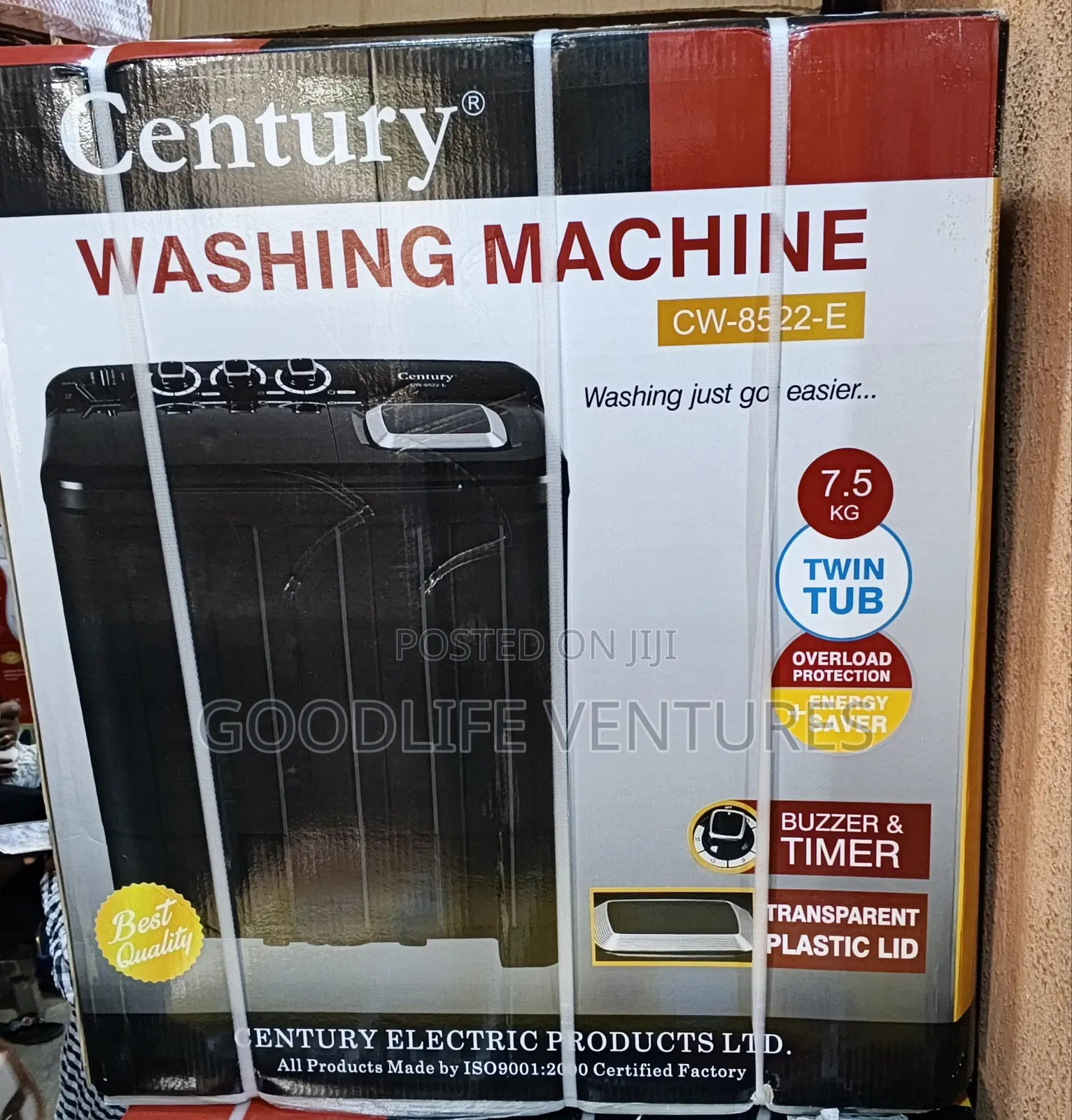 7.5kg Twin Tub Washing Machine