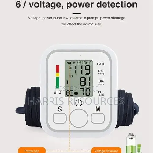 Automatic Digital Upper Arm Blood Pressure Monitor