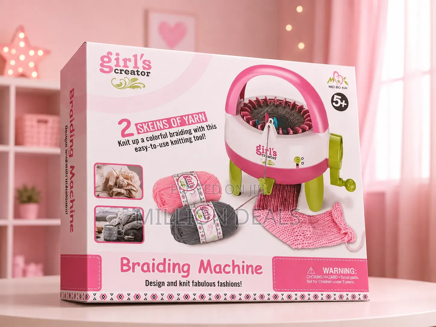 Girl's Creator Braiding Machine Ages 5+