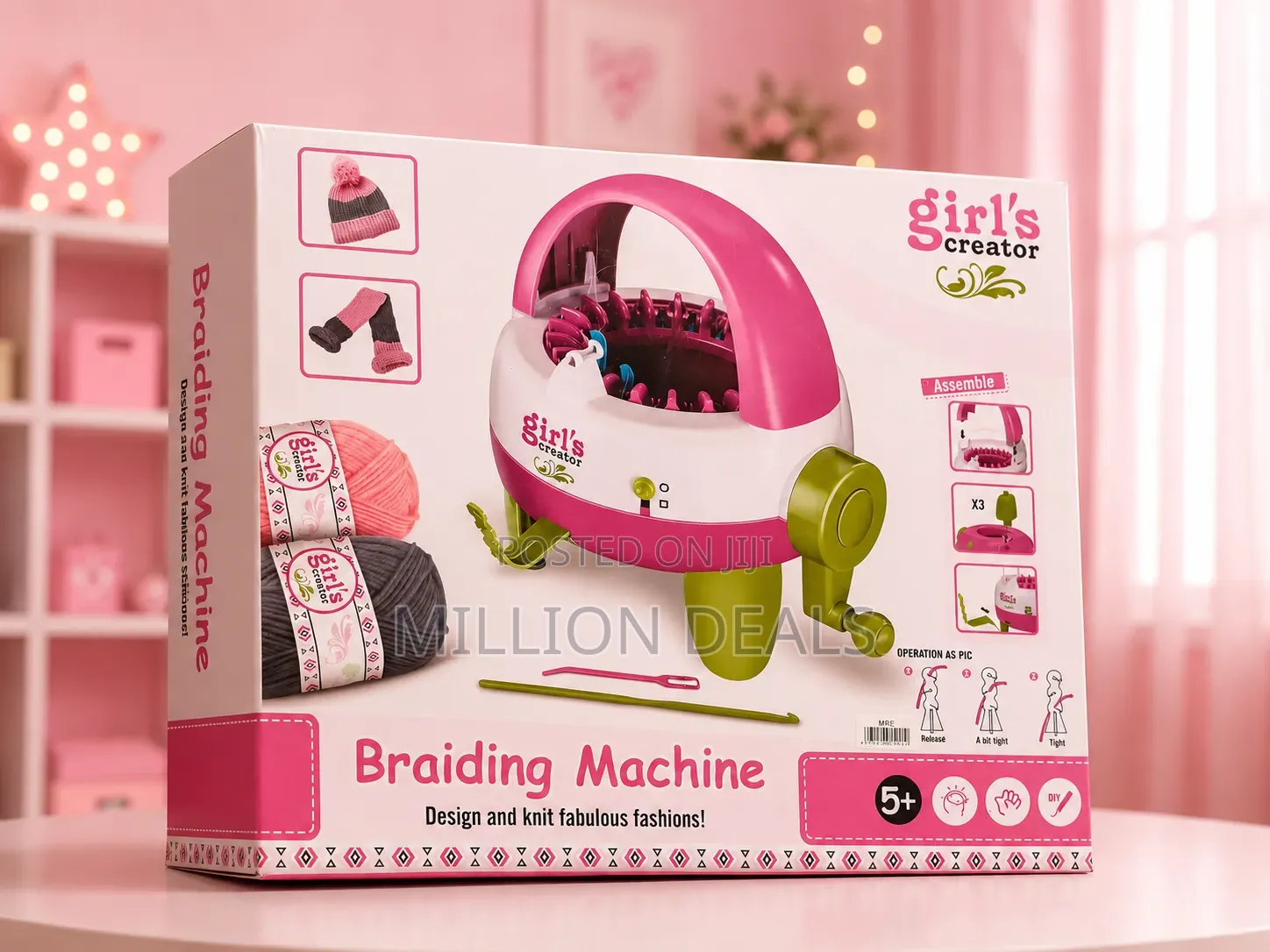 Girl's Creator Braiding Machine Ages 5+