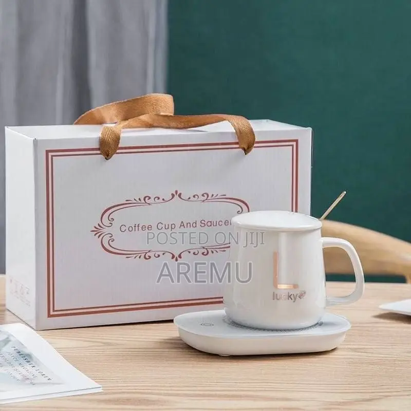 Coffee Mugs With Saucer and Spoon